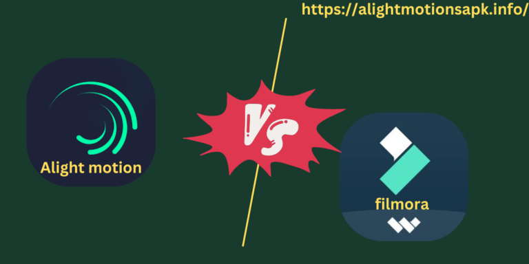 alight motion vs filmora